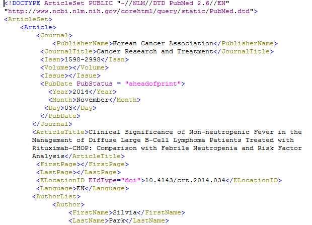JATS XML to Conversion JATS XML is easily to be converted into variable XML format.