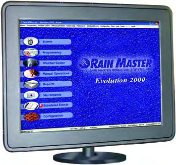 The EV2000 software offers the most comprehensive list of communication options available.