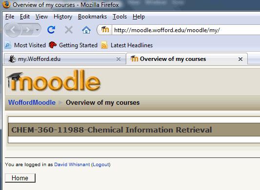 Introduction to Moodle: Lesson 1 Setting Up a Course Homepage Browser Choice: PC: Firefox or Internet Explorer Mac: Firefox.