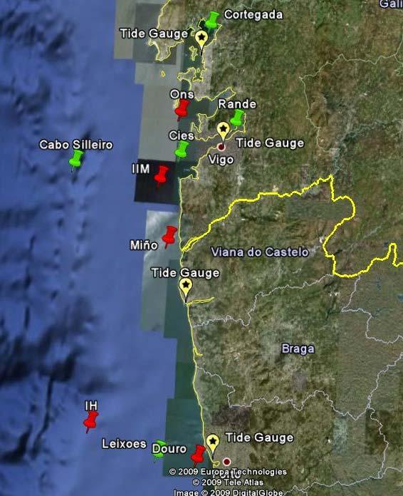 RAIA Oceanic Observatory Sources of data: HF Radar from Galicia and from Ria de Vigo CTDs