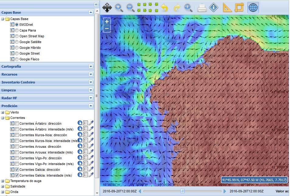RAIA Oceanic Observatory Sources of data: HF Radar from Galicia and from Ria de Vigo CTDs profiles Mooring buoys from Xunta de Galicia, IH and