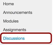 Discussions Your professor may use the Discussions feature in Canvas where students contribute to a variety of topics. Your professor will determine whether or not discussions are graded.