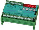 Omega/DIN rail mounting suitable for back panel or junction box. Six-digit semi-alphanumeric display (8mm h), 7 segment. Four-key keyboard. Dimensions: 25x115x120 mm.
