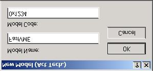 Adding a New Act Tech VME Device 5. Select New and fill in the parameters shown below. Select OK. Figure 18.