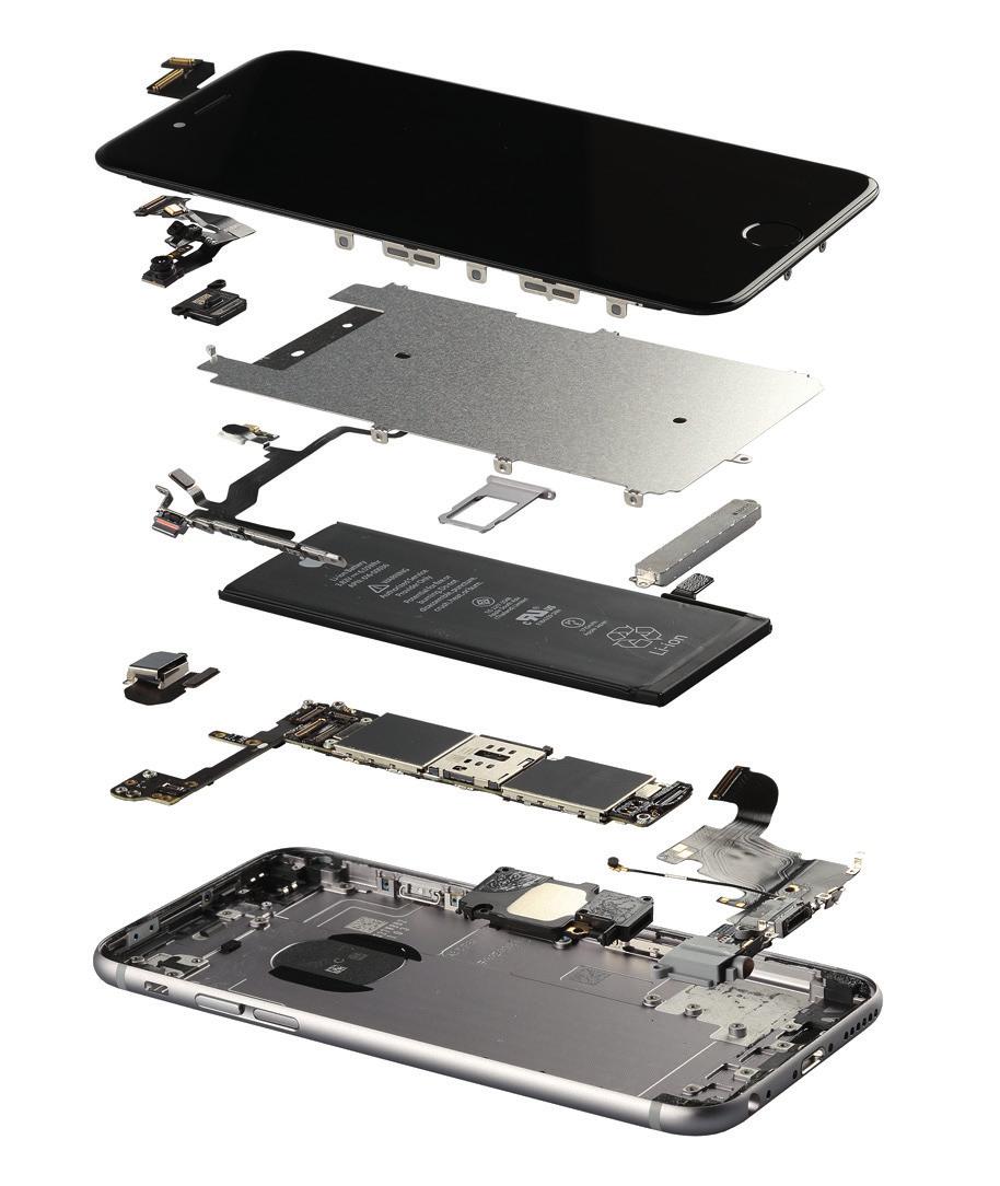 iphone 6 - exploded view This is the iphone