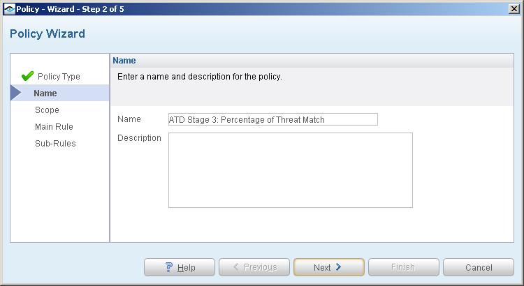 Policy names appear in the Policy Manager, the Views pane, NAC Reports and in other features.