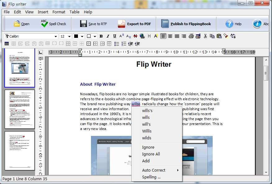 I. Open file Click "Open" icon to choose an existing RTF, HTML, TXT or WPT file from your computer.