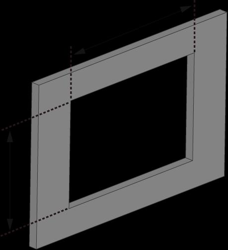 Panel thickness up to 6 mm. Refer to Sec.1.