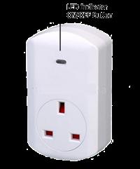 The device is able to dim electric loads up to 300 W. The device can be dimmed wirelessly or using the local button.