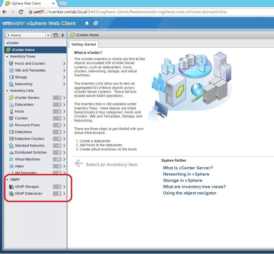 Storage for Virtualization: vsphere web client plug-in - Fully integrated