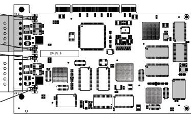1 Overview 1.2 DeviceNet, IRC5 Illustration, example The following illustration shows an example of the hardware. xx0300000531 A B C D E F DeviceNet fieldbus, Master/Slave unit.
