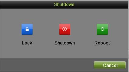Starting Up and Shutting Down Your NVR Proper startup and shutdown procedures are crucial to expanding the life of your NVR.