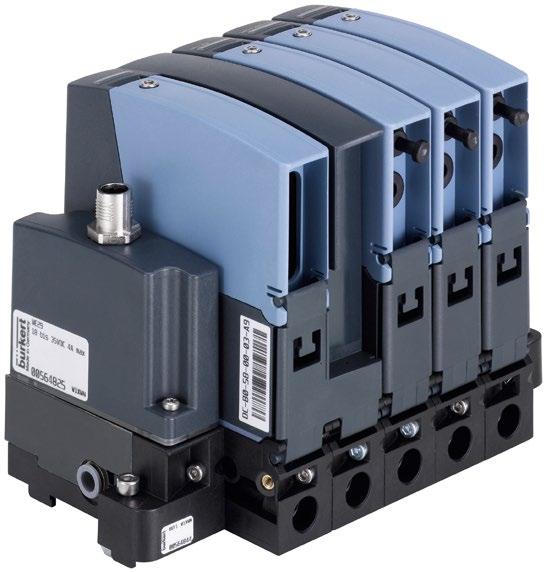 The ystem Control Unit (CU) of Type ME2X is the central control unit for Bürkert devices (valves, sensors, mass flow controller or displays), which are based on EDIP ( Efficient Device Integration