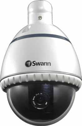 PAN/TILT/ZOOM DOME CAMERA WITH 10X OPTICAL ZOOM