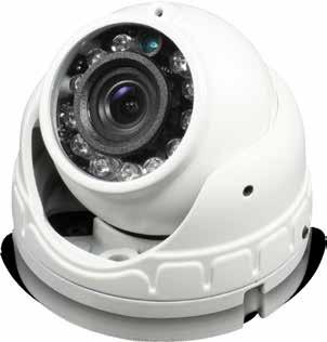 HD DOME SECURITY CAMERA SWPRO-1080FLD Weather-resistant aluminum casing #1 Universally Compatible Works with