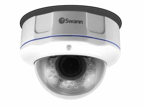 Swann TruColor image sensor 850 TVL resolution 23-81 Degree viewing angle Powerful day