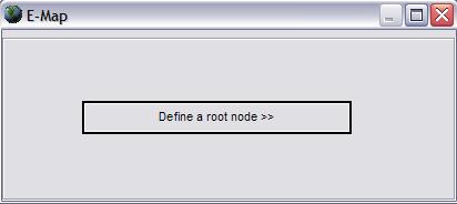 2-28) Select the Define A Root Node button to select the root map, this root map is the top level map and can contain embedded maps, cameras, sensors, and alarms.