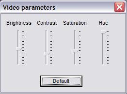Video Parameters Vegas Valley Video Systems F11: This button will open the Video Parameters dialog box. (Fig.