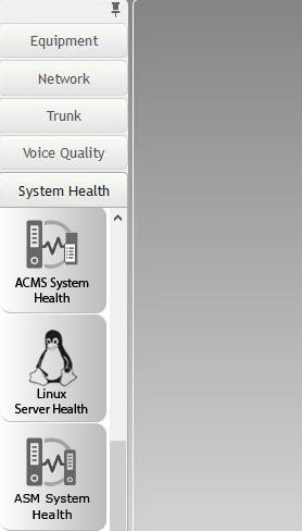 In the dashboard window shown below, click on System Health