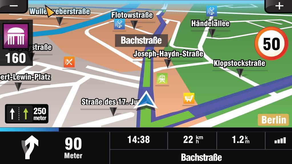 You can actually download a range of GPS Navigation apps via Google Play and run them on the unit.