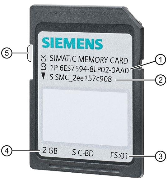 SIMATIC memory card 12.
