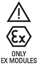 Safety-relevant symbols D.2 Safety-related symbols for devices with Ex protection D.