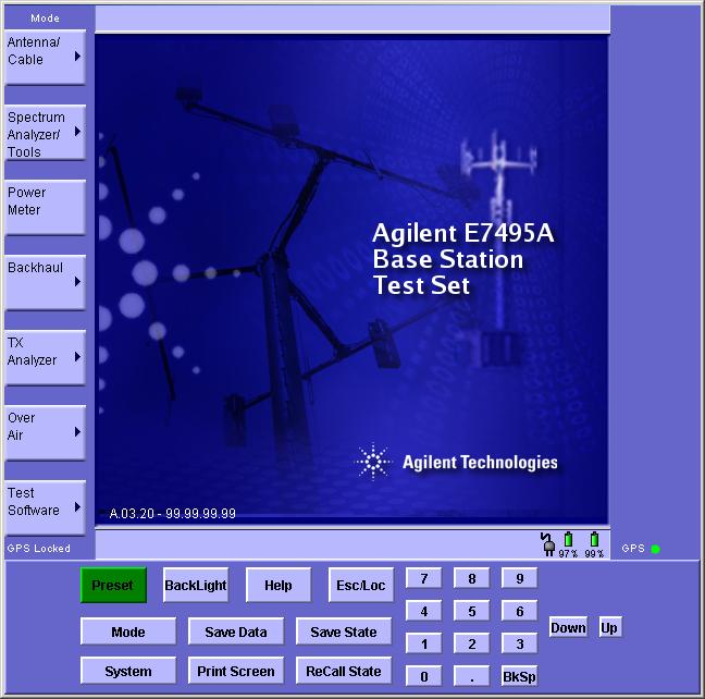 Controlling The E7495A/B Upon application initiation, the E7495A/B maintains default control. The screen on the PC will read REMOTE in the upper right corner.