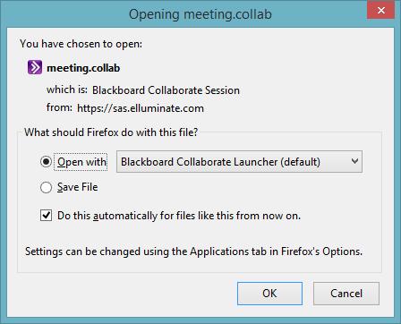 By default, the launcher will reside in the Downloads folder. (When you open your session or recording.collab file, you are given the option to move the launcher to your Applications folder.