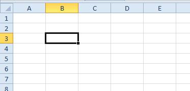 Referring to Cells in Excel Each worksheet is made up of rows and columns. The column headings are the letters along the top of the worksheet window and identify the different columns.
