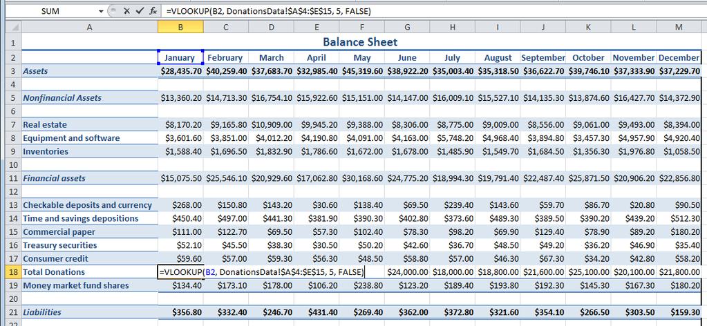 Vertical LOOKUP Function With the Vertical Lookup (VLOOKUP) function, a value can be found based on another value.