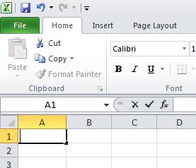 At the bottom of the page, click the tab for the worksheet you