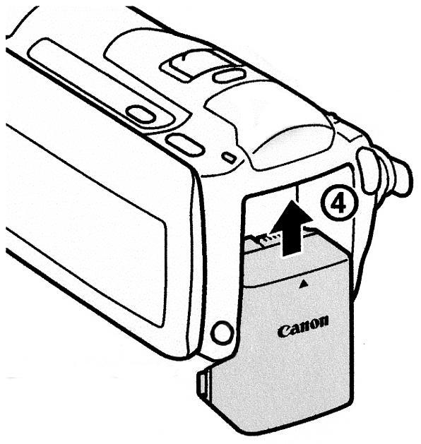 Make sure the camcorder power is turned off before connecting or disconnecting the AC power adapter. 2.