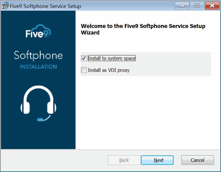 Managing the Five9 Plus Adapter for Salesforce Lightning Experience Installing the Five9 Plus Adapter 6 Click Next. 7 When done, click Finish.
