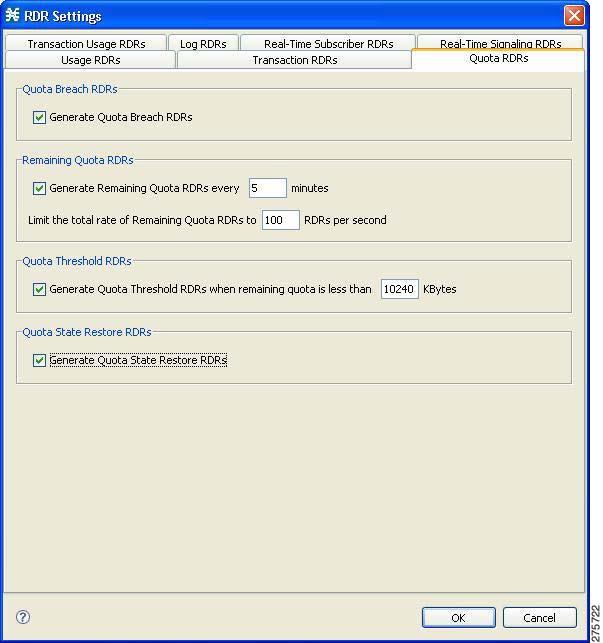 Chapter 3 Configuring the Quota Manager Setting the Quota RDRs Setting the Quota RDRs This section describes how to set the quota RDRs.