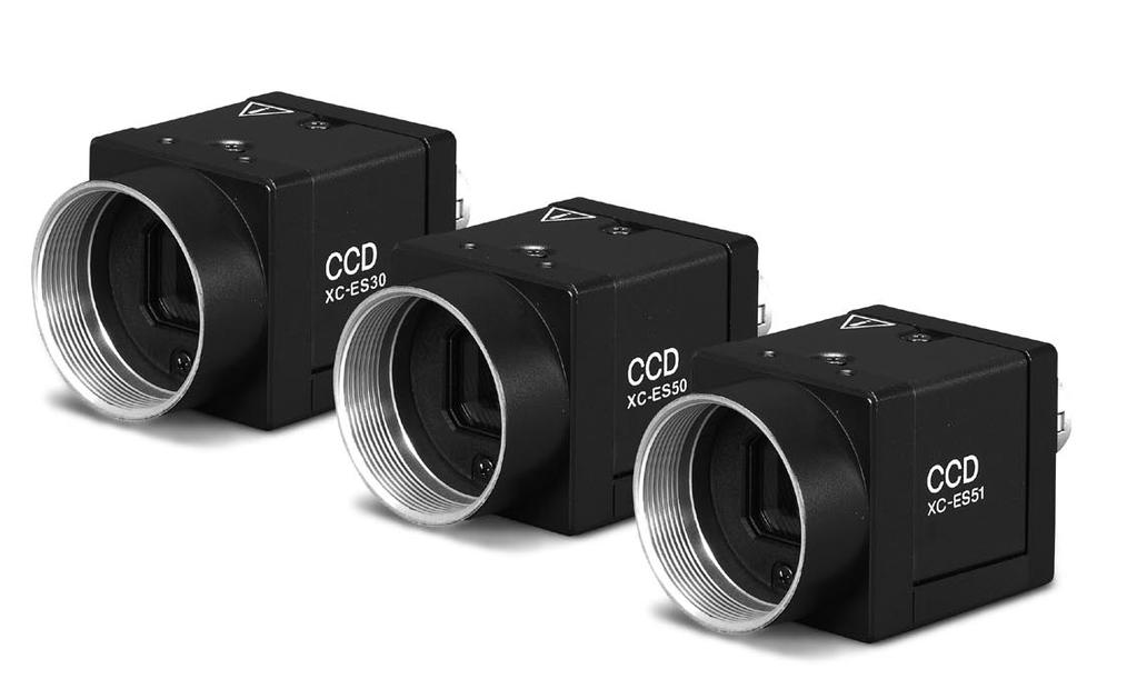 XCD XCG XCL micro FCB-HD FCB-SD BLACK-and-WHITE VIDEO CAMERA MODULE XC-ES50/ES50CE XC-ES5/ES5CE XC-ES0/ES0CE TV Format Output Long Exposure * * / Type / Type CCD CCD Normal Shutter Outline *