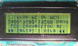 CLCD Usage Notes (cont) 6 ]nnn Character code. When using a terminal, you may want to display any of the 000-255 LCD characters.