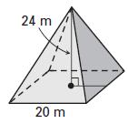 58. The diagram shows a hexagon drawn inside a rectangle. What is the area of the hexagon? A. 21 cm 2 B. 24 cm 2 C. 30 cm 2 D. 54 cm 2 Polyhedrons 59.