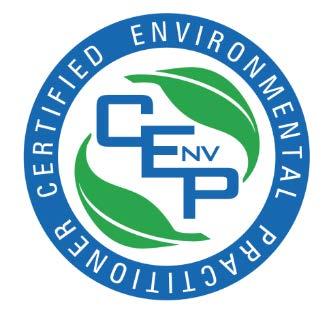 2014 Certified Environmental Practitioner (CEnvP)