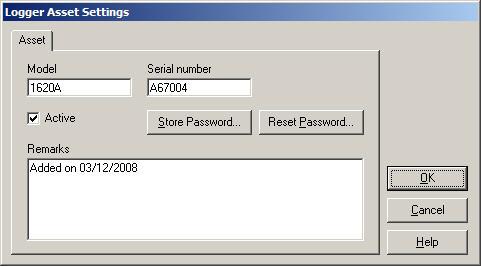 9936A LogWare III Managing Assets and Locations To change location settings, select the location from the Locations list and click the Settings button to display the Location Settings dialog.
