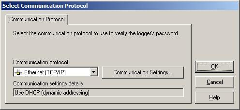 Management Features Managing Assets and Locations To store a logger s password 1.