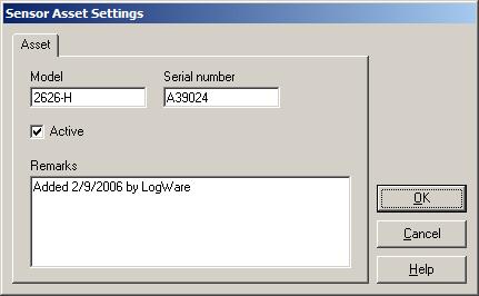 9936A LogWare III Managing Assets and Locations 5. Enter the logger s password in the Password box and click OK. 6.