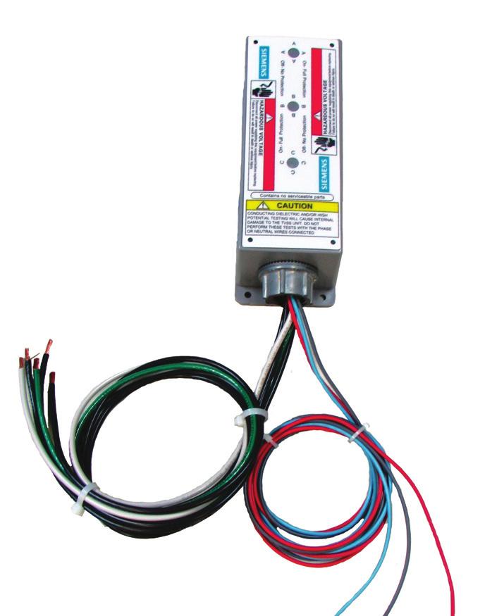 Connecting Optional Form C Dry Contact & Audible Alarm ( D suffix near end of model number) Three (3) 3 (~1m) 18 AWG wires are included through the nipple with this option.