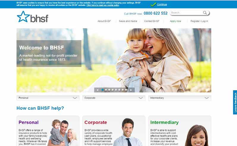 Your BHSF Policyholder Online Account Your online account allows you to view your policy, claim on your policy, track your claim, update your personal details and search for your local health