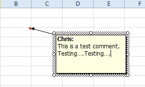 How to add comments to a worksheet in Excel XP/2003 In Excel 2003 and XP, you have a couple of more options for inserting comments into a cell since there is no ribbon bar.