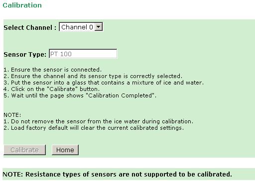 In each channel configuration section, follow the instructions and click
