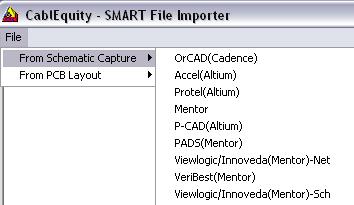 3rd) On the SMART File Importer screen select netfile format from the CAD application where it was created and click OK 4th) Navigate to the location of the file on the proper drive and click Open