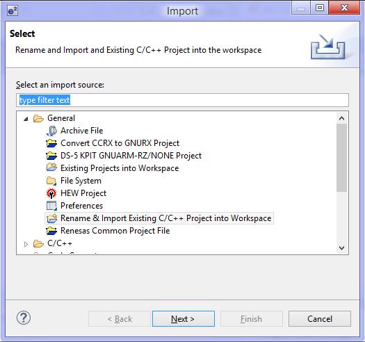 Instead of import project with the existing project name, e 2 studio allows the project to be renamed. With this option, only one project can to be imported at a time.