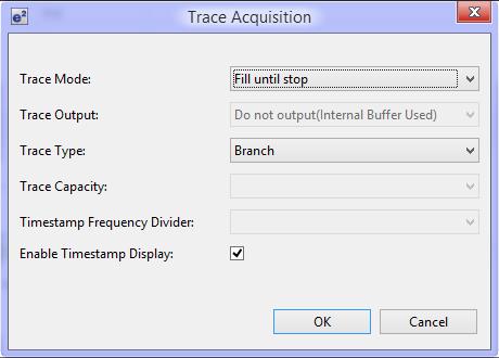 5.3.9. Trace View Tracing means the acquisition of bus information per cycle from the trace memory during user program execution. The acquired trace information is displayed in the [Trace] view.