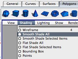 Lesson 3 continued Viewing Objects in Shaded Mode Notes: You will find Shading in the Panel menu: Grouping Objects Notes: Select all 4 parts of the column, and Group, using the Edit>Group menu