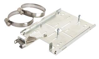 or truss. Supports padlock security with R710.